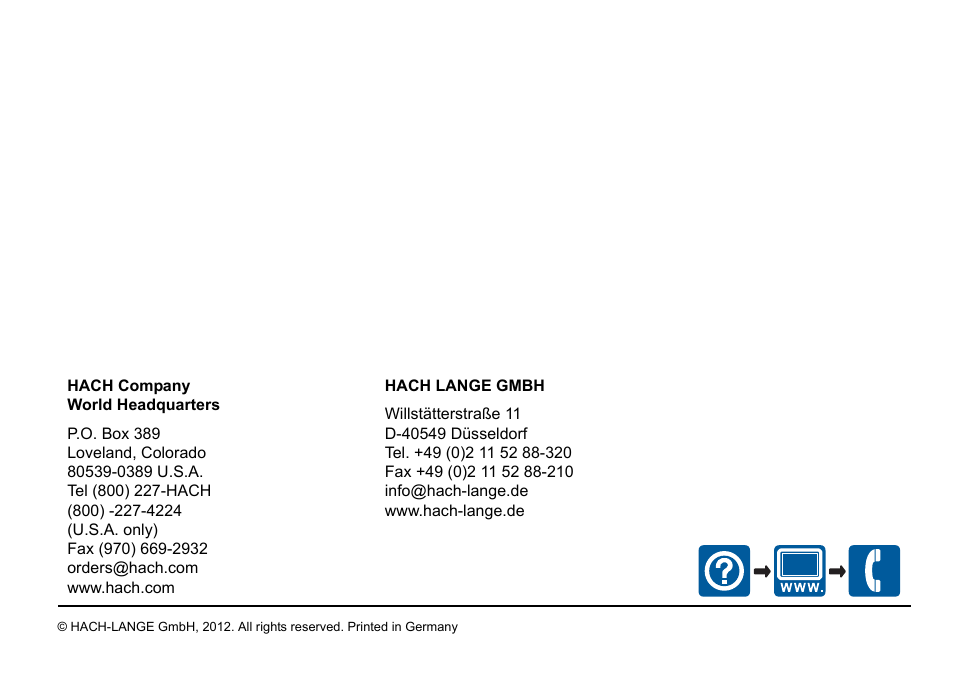 Hach-Lange LZV902 User Manual | Page 169 / 169