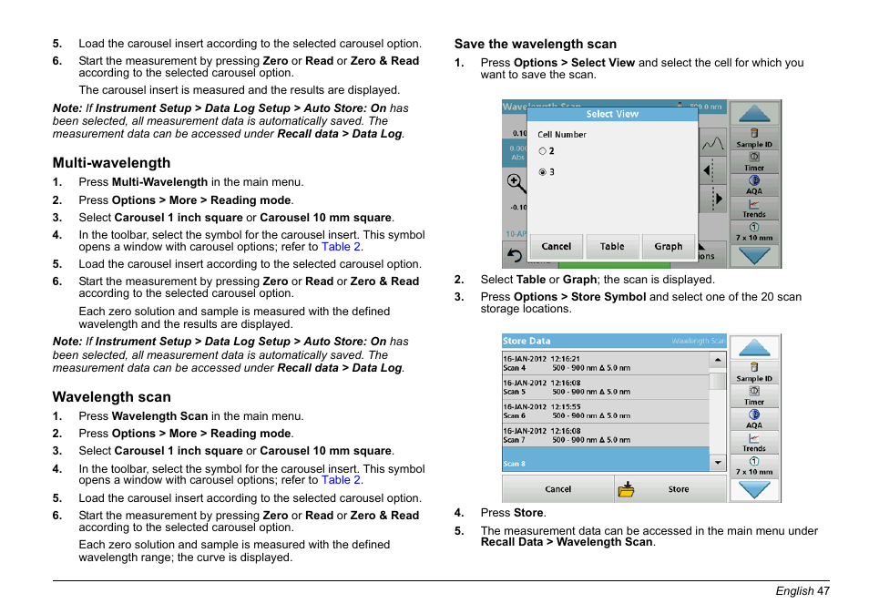 Hach-Lange LZV902 User Manual | Page 47 / 169