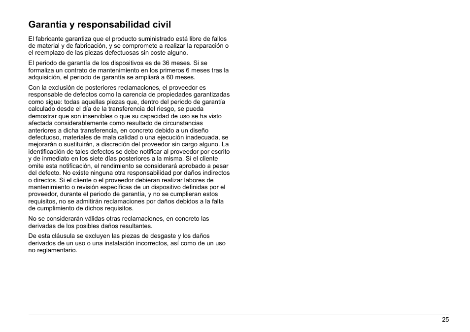 Garantía y responsabilidad civil | Hach-Lange LUMISTOX 300 Basic User Manual User Manual | Page 26 / 38