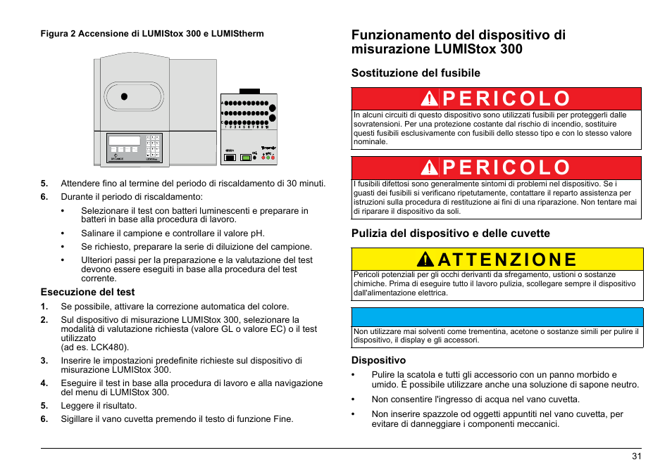 Hach-Lange LUMISTOX 300 Basic User Manual User Manual | Page 32 / 38