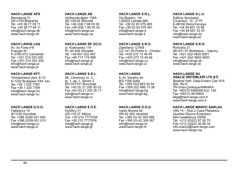 Hach-Lange LUMISTOX 300 Basic User Manual User Manual | Page 37 / 38