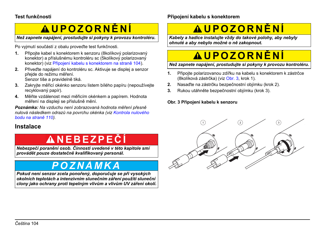 Hach-Lange FP 360 sc Basic User Manual User Manual | Page 104 / 359