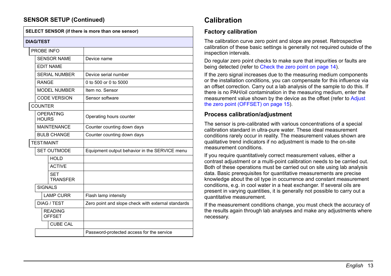 Calibration | Hach-Lange FP 360 sc Basic User Manual User Manual | Page 13 / 359