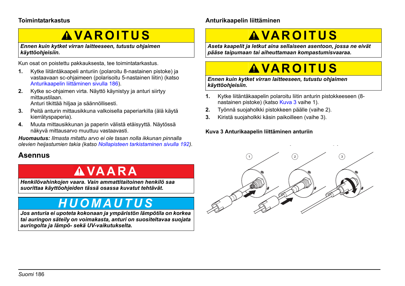 Va a r a | Hach-Lange FP 360 sc Basic User Manual User Manual | Page 186 / 359