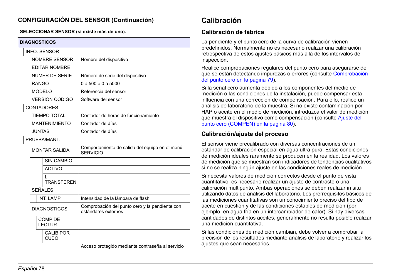 Calibración | Hach-Lange FP 360 sc Basic User Manual User Manual | Page 78 / 359