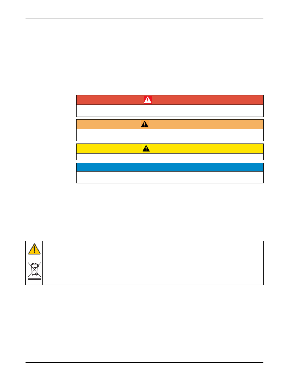 Section 2 general information, 1 safety information, 2 precautionary labels | Section 2, General information, Safety information, Hazard information in these operating instructions, Precautionary labels | Hach-Lange NISE sc User Manual | Page 7 / 46