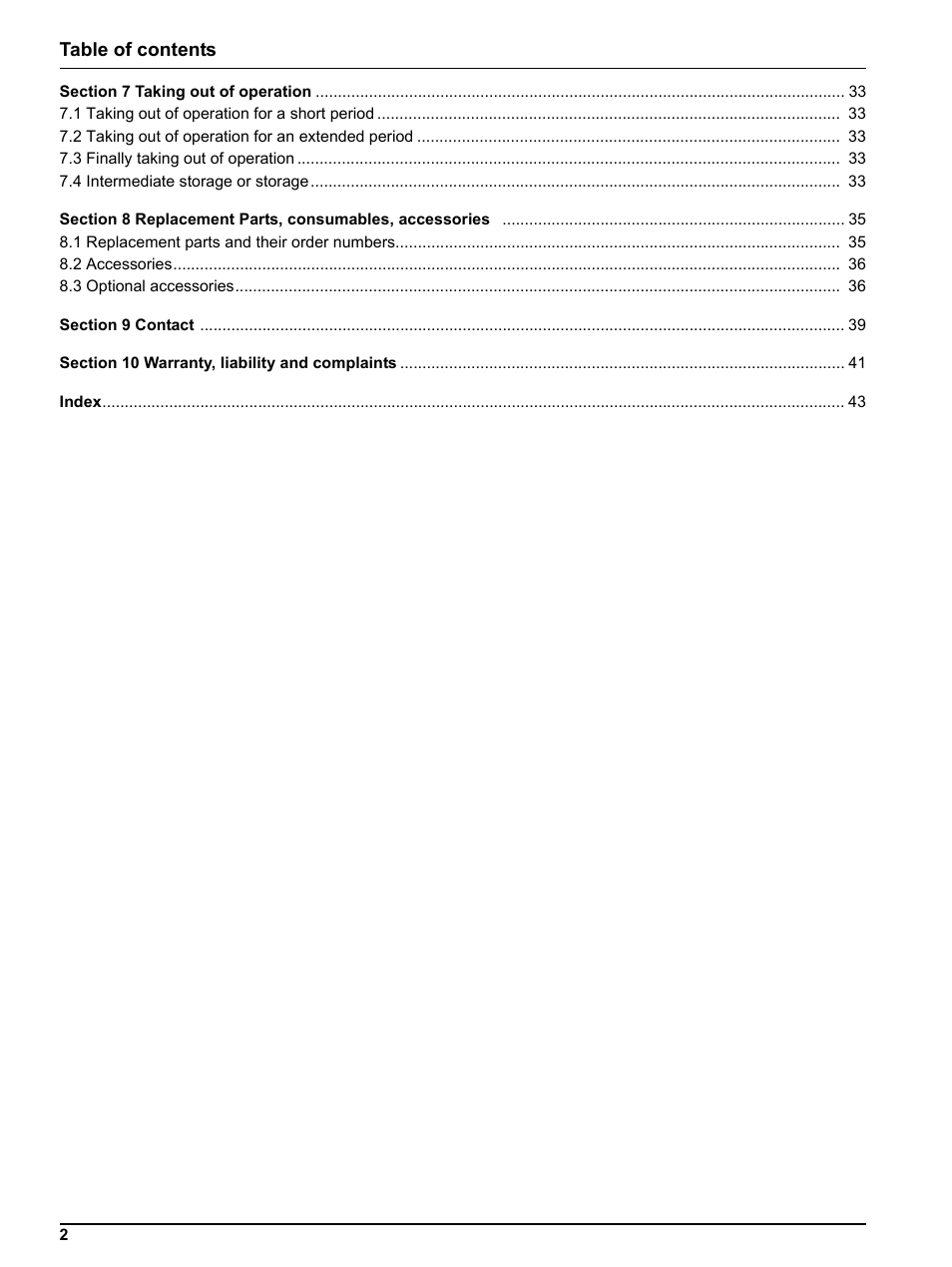 Hach-Lange Filter probe sc User Manual | Page 4 / 46