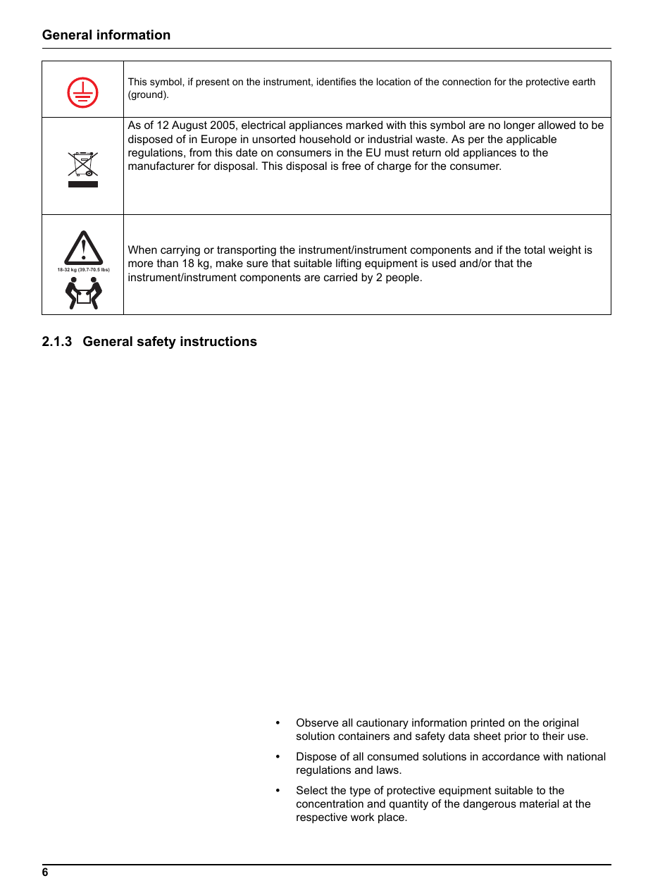 3 general safety instructions | Hach-Lange Filter probe sc User Manual | Page 8 / 46