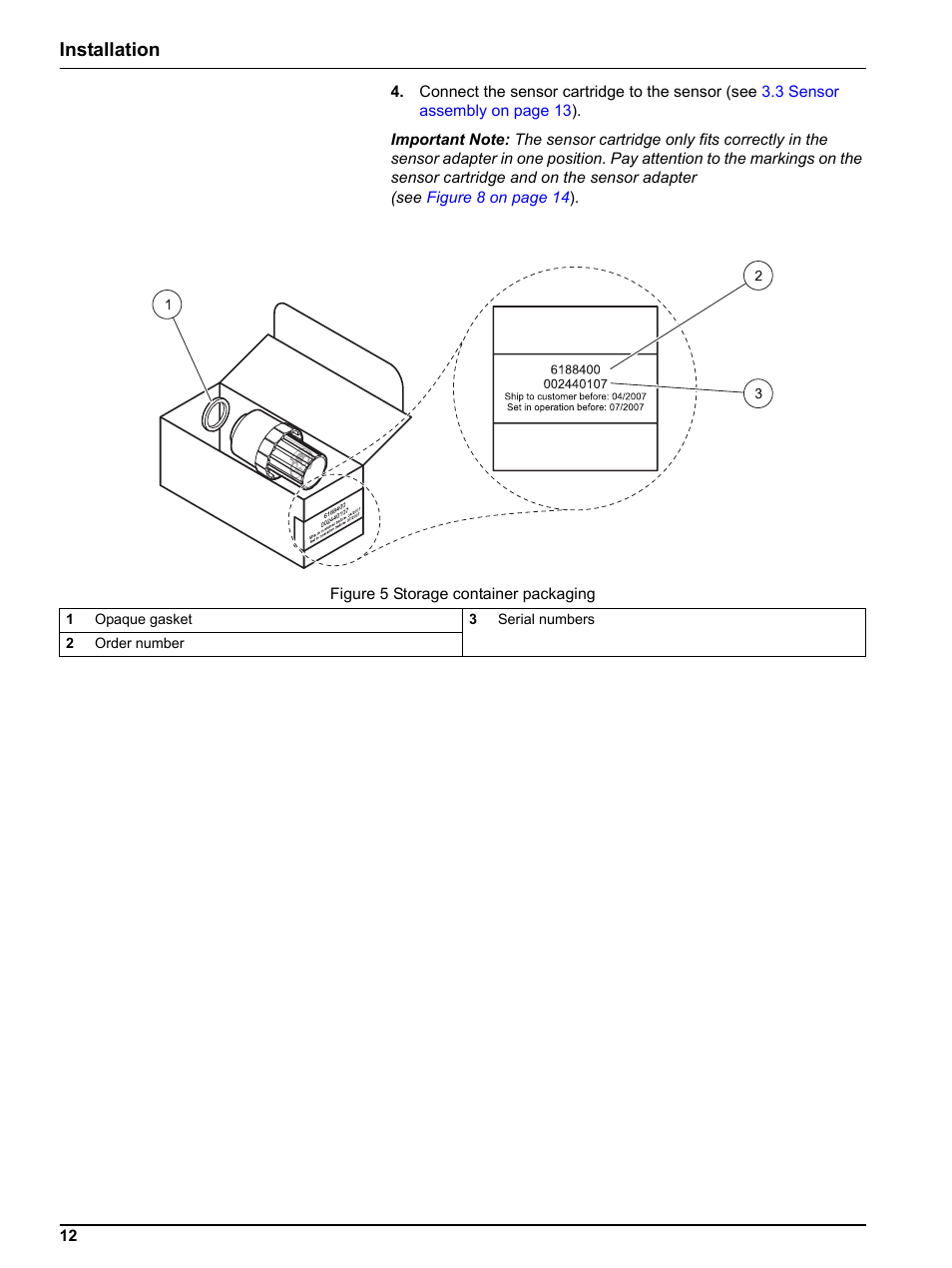 Installation | Hach-Lange NH4D sc Ammonium Sensor User Manual | Page 12 / 48