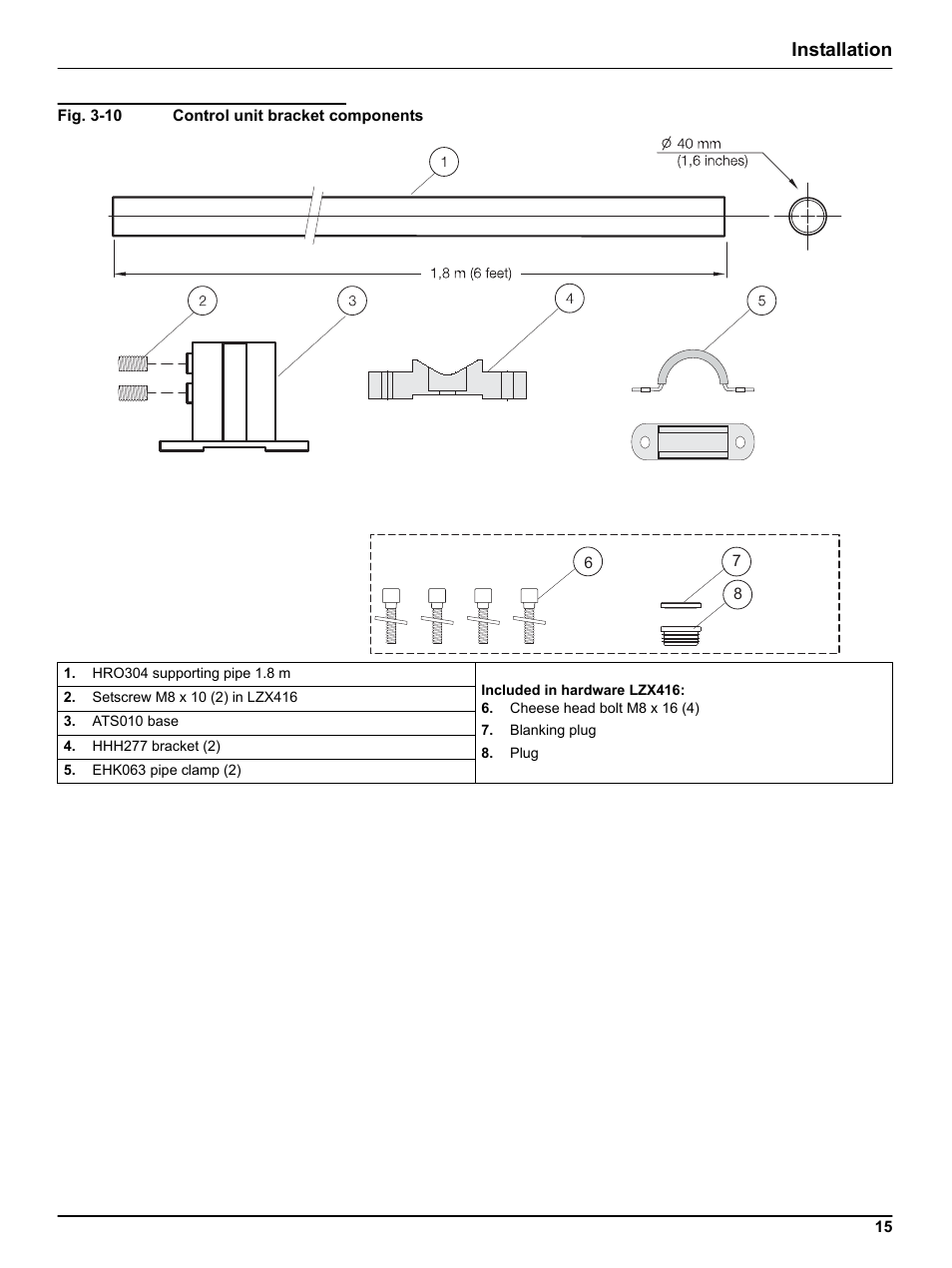 Installation | Hach-Lange FILTRAX User Manual User Manual | Page 17 / 58