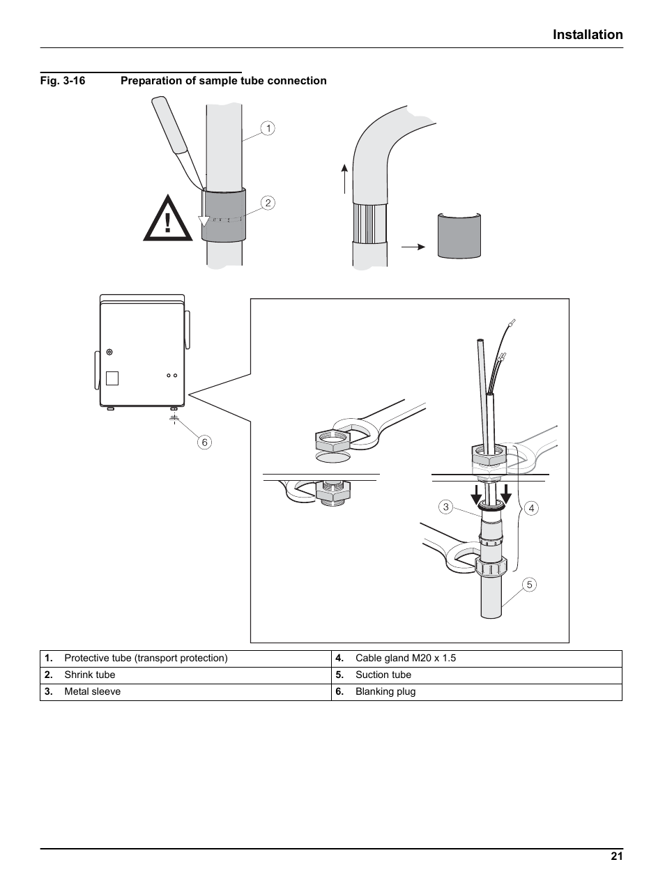 Installation | Hach-Lange FILTRAX User Manual User Manual | Page 23 / 58