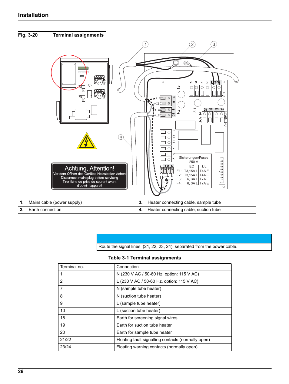 Installation | Hach-Lange FILTRAX User Manual User Manual | Page 28 / 58