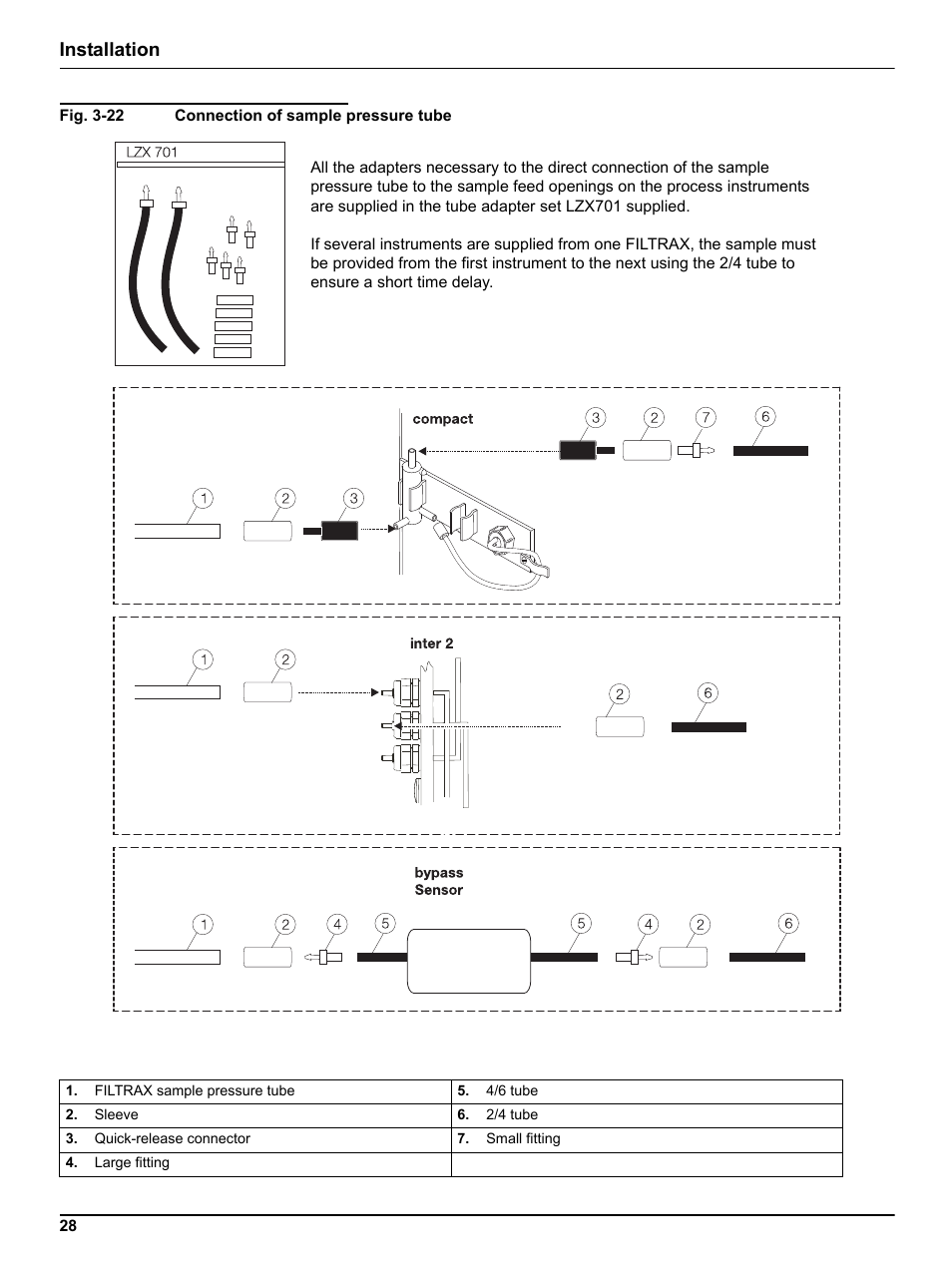 Installation | Hach-Lange FILTRAX User Manual User Manual | Page 30 / 58