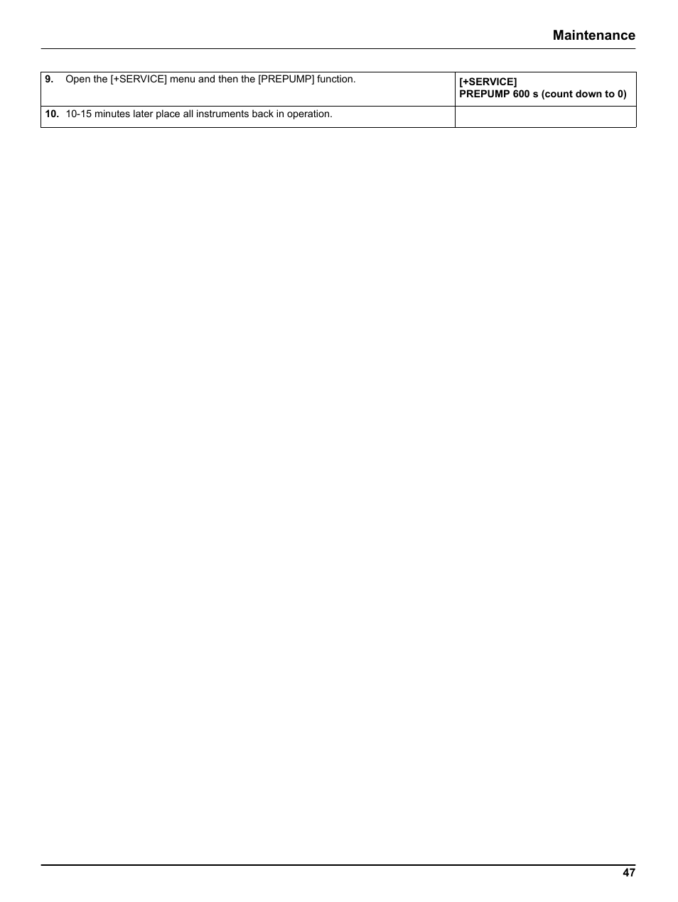 Maintenance | Hach-Lange FILTRAX User Manual User Manual | Page 49 / 58