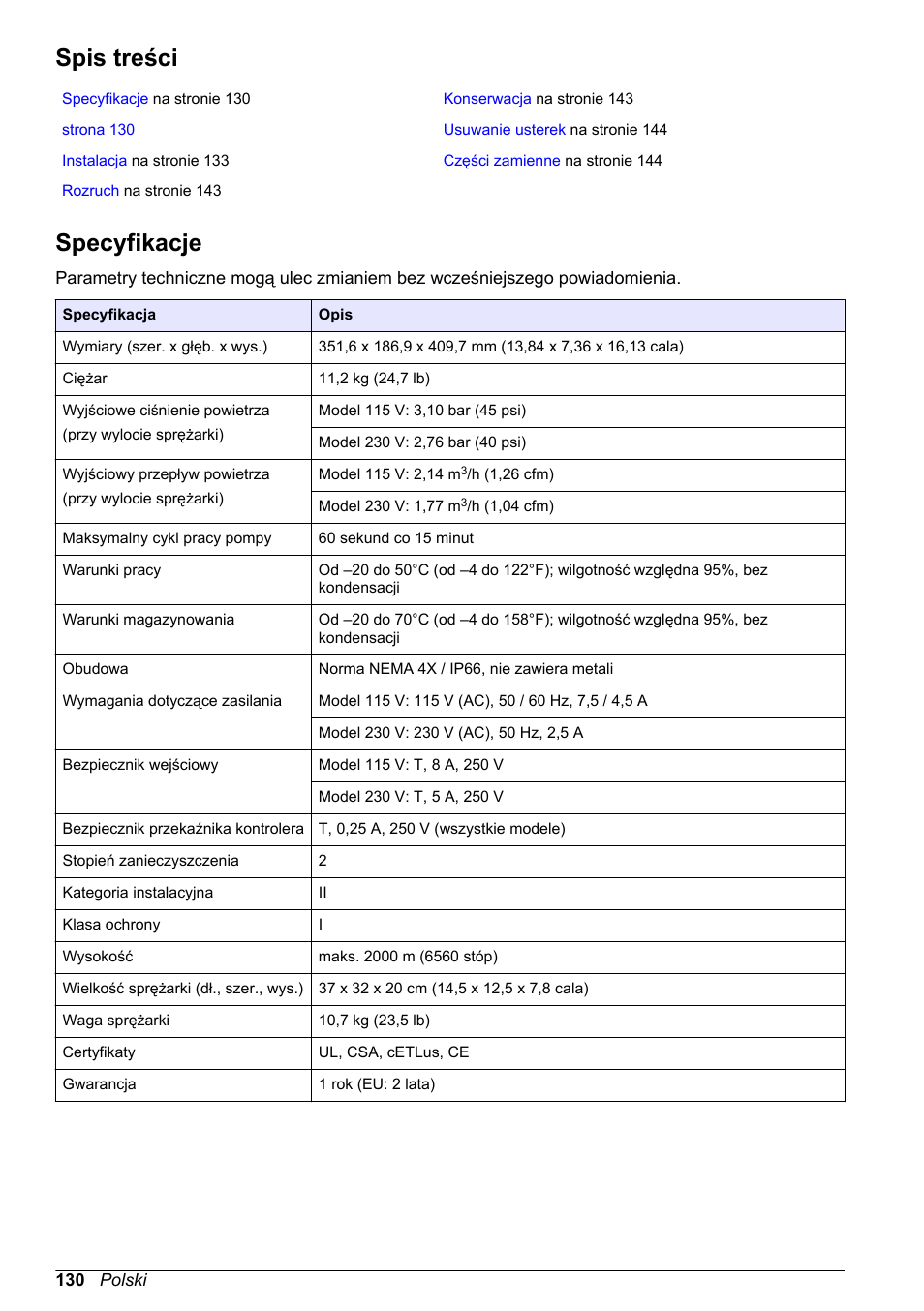 Hach-Lange High Output Airblast System (HOAB) User Manual | Page 130 / 272