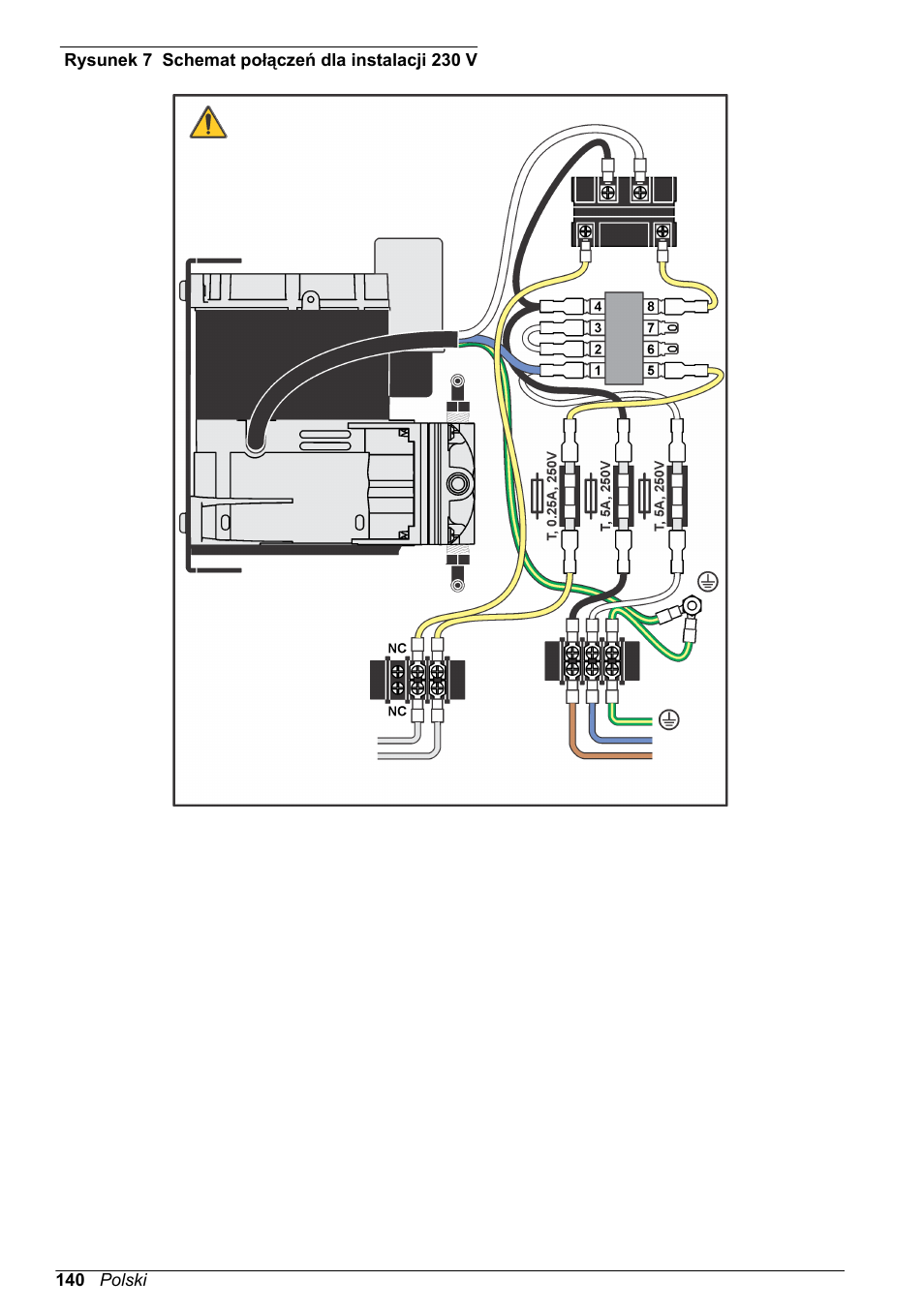 Rysunek 7, Na stronie 140 | Hach-Lange High Output Airblast System (HOAB) User Manual | Page 140 / 272