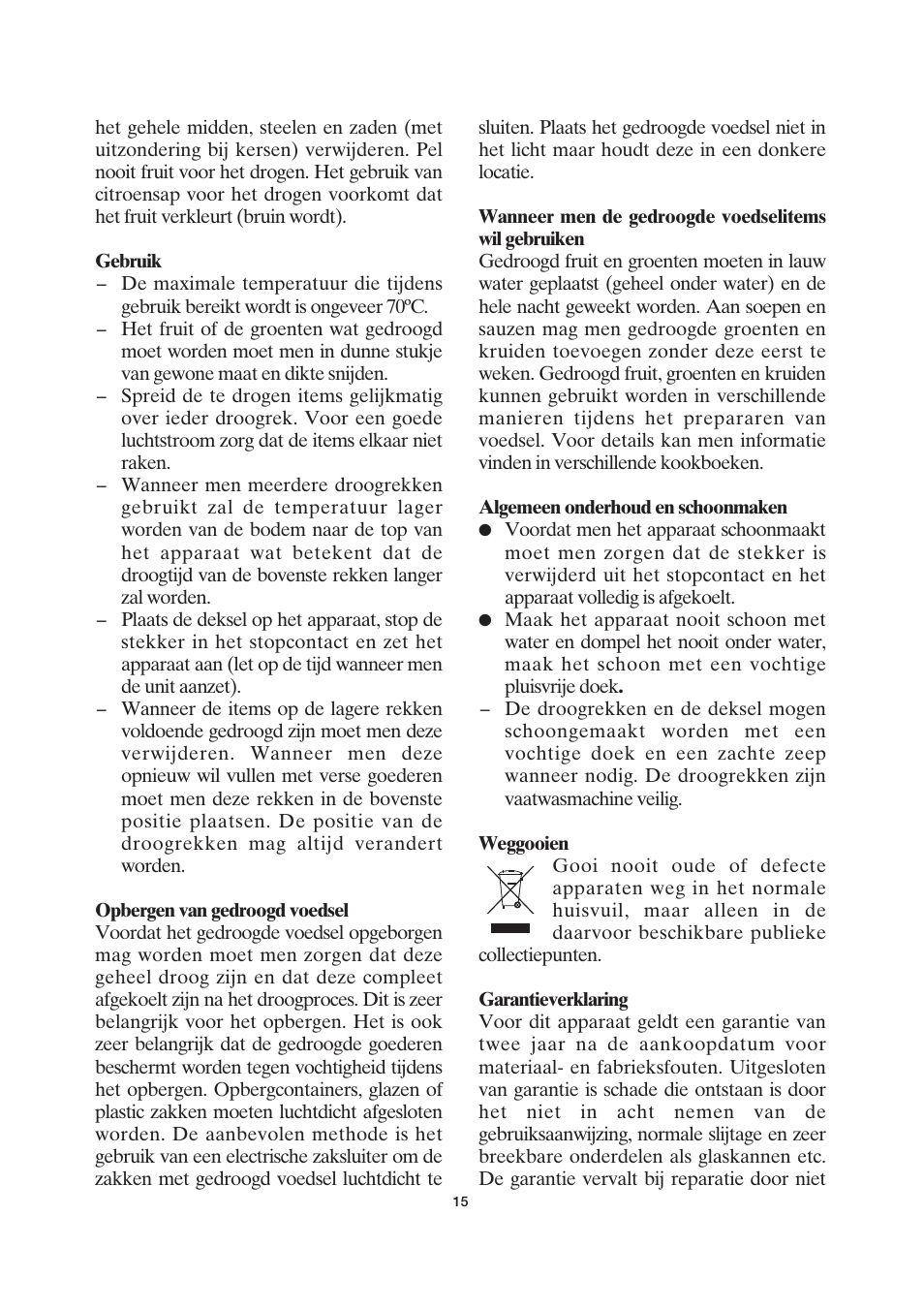 SEVERIN OD 2940 User Manual | Page 15 / 50
