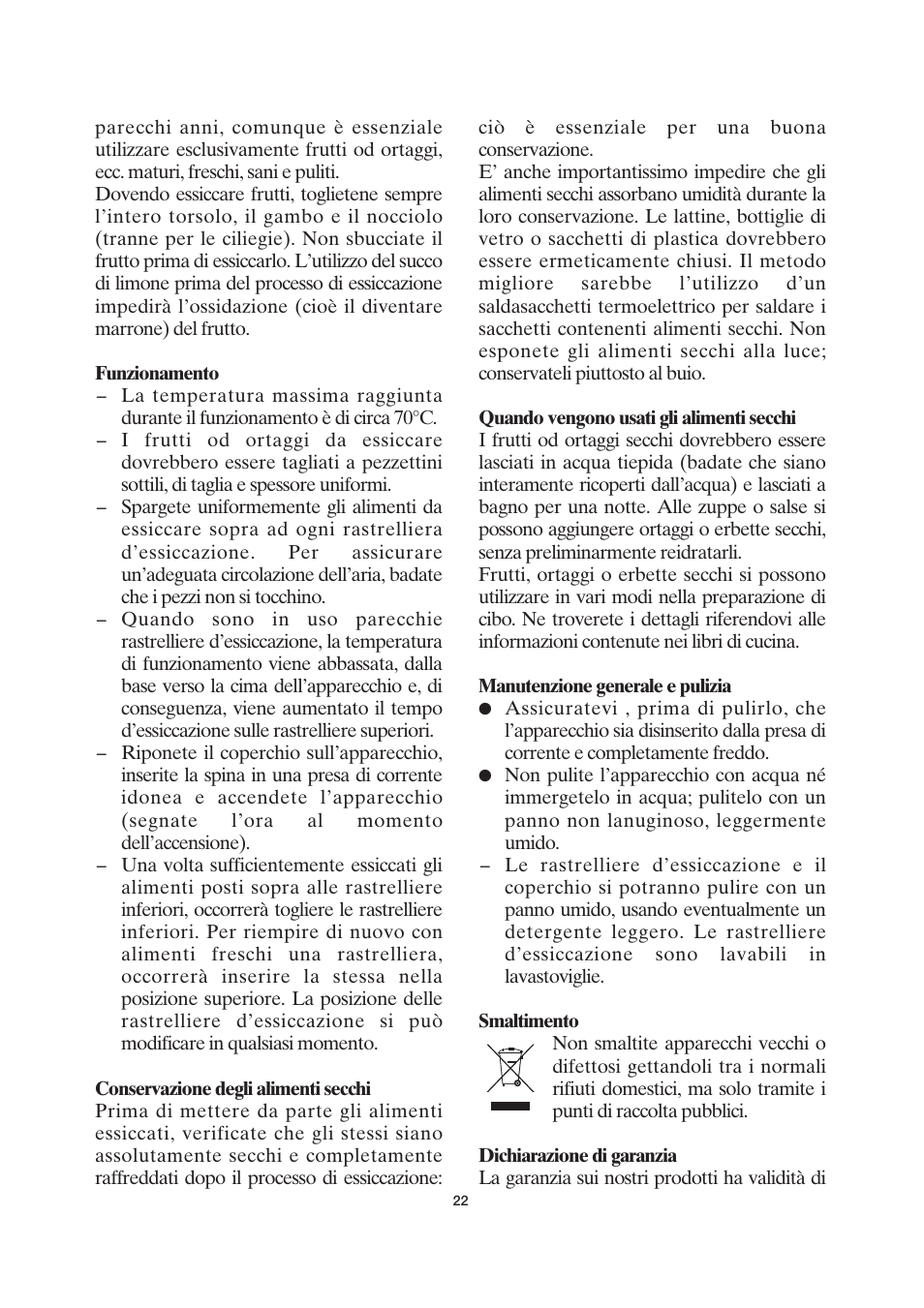 SEVERIN OD 2940 User Manual | Page 22 / 50