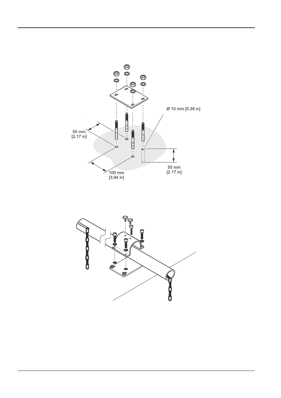 Hach-Lange NH4D sc Chain Mount Kit User Manual | Page 6 / 12