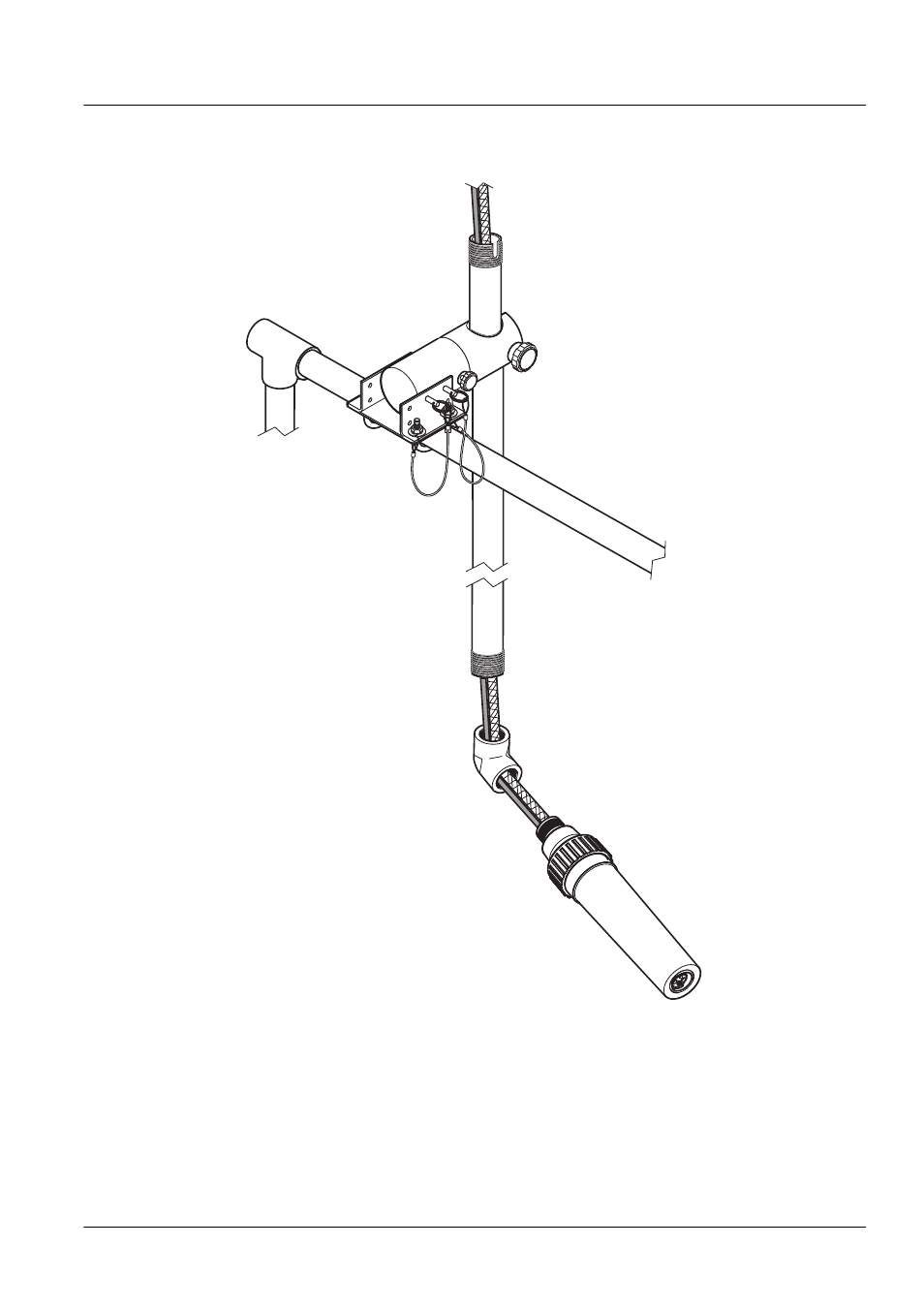 Hach-Lange NH4D sc Rail mounting hardware kit User Manual | Page 9 / 12