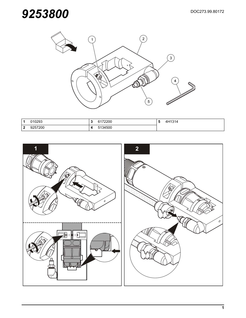 Hach-Lange LDO 2, AIR BLAST 9253800 User Manual | 2 pages