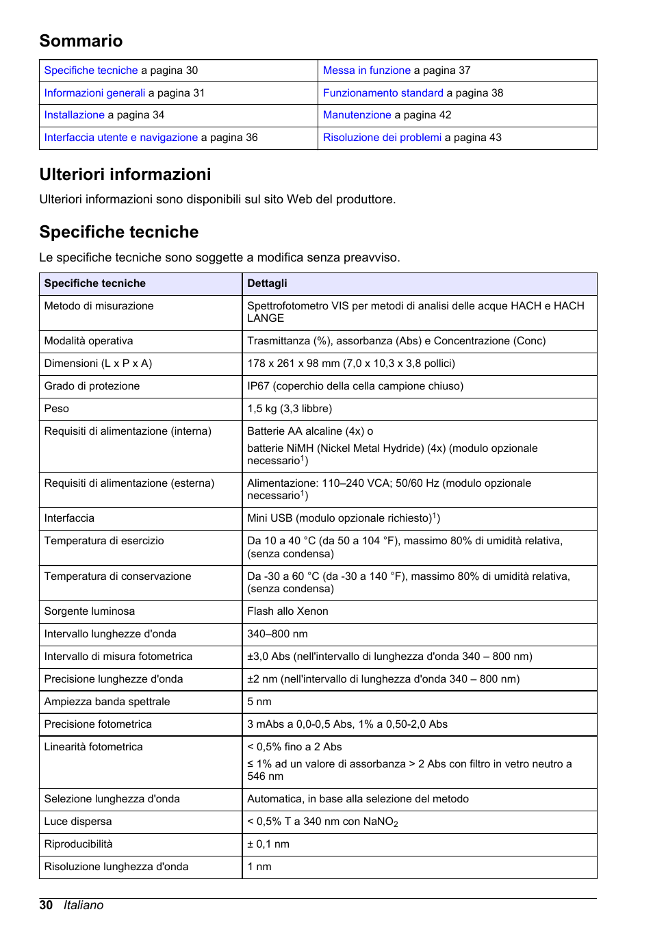 Hach-Lange DR1900 Basic User Manual User Manual | Page 30 / 318
