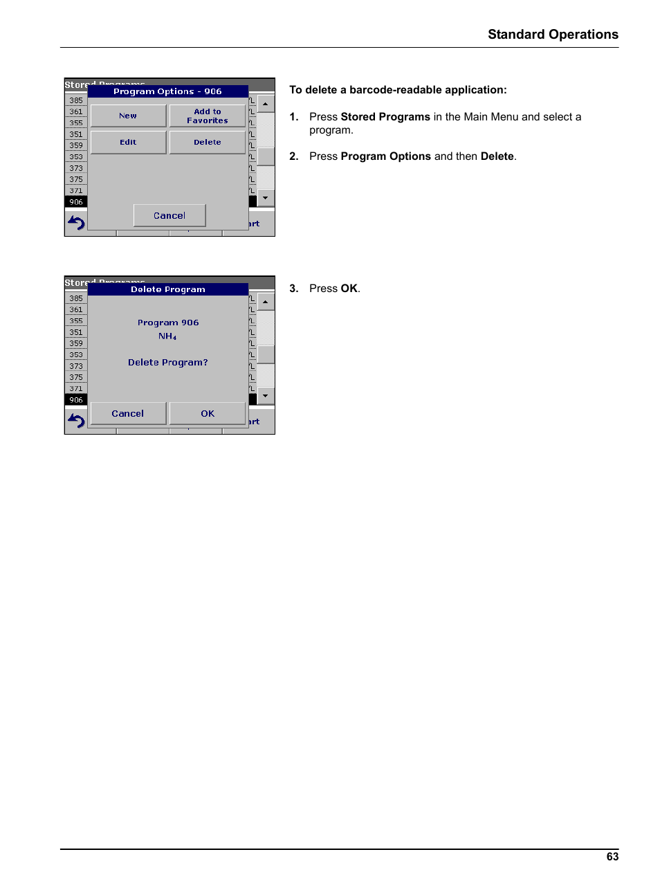 Hach-Lange DR 3800 User Manual User Manual | Page 63 / 152