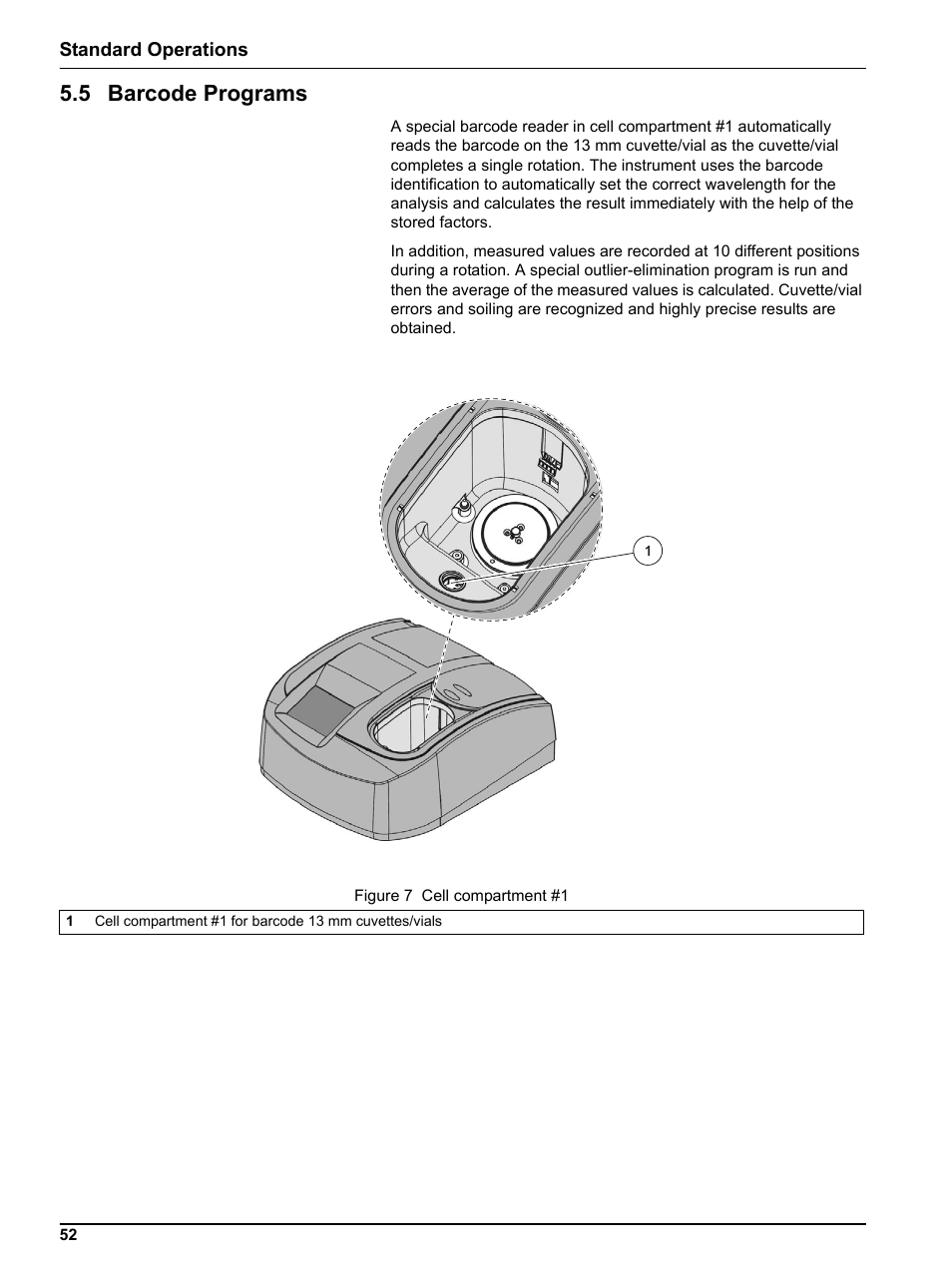 5 barcode programs | Hach-Lange DR 5000 User Manual User Manual | Page 52 / 140