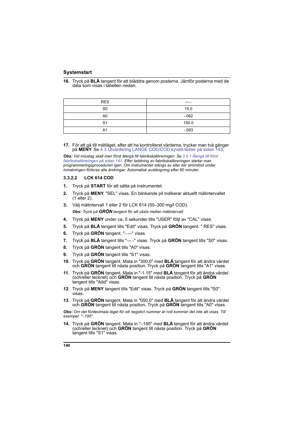 2 lck 614 cod | Hach-Lange PCII-COD LCK 014_114_314_614 User Manual | Page 142 / 152