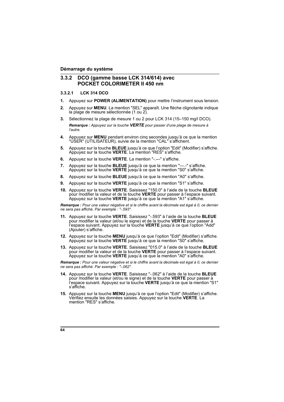 1 lck 314 dco | Hach-Lange PCII-COD LCK 014_114_314_614 User Manual | Page 66 / 152