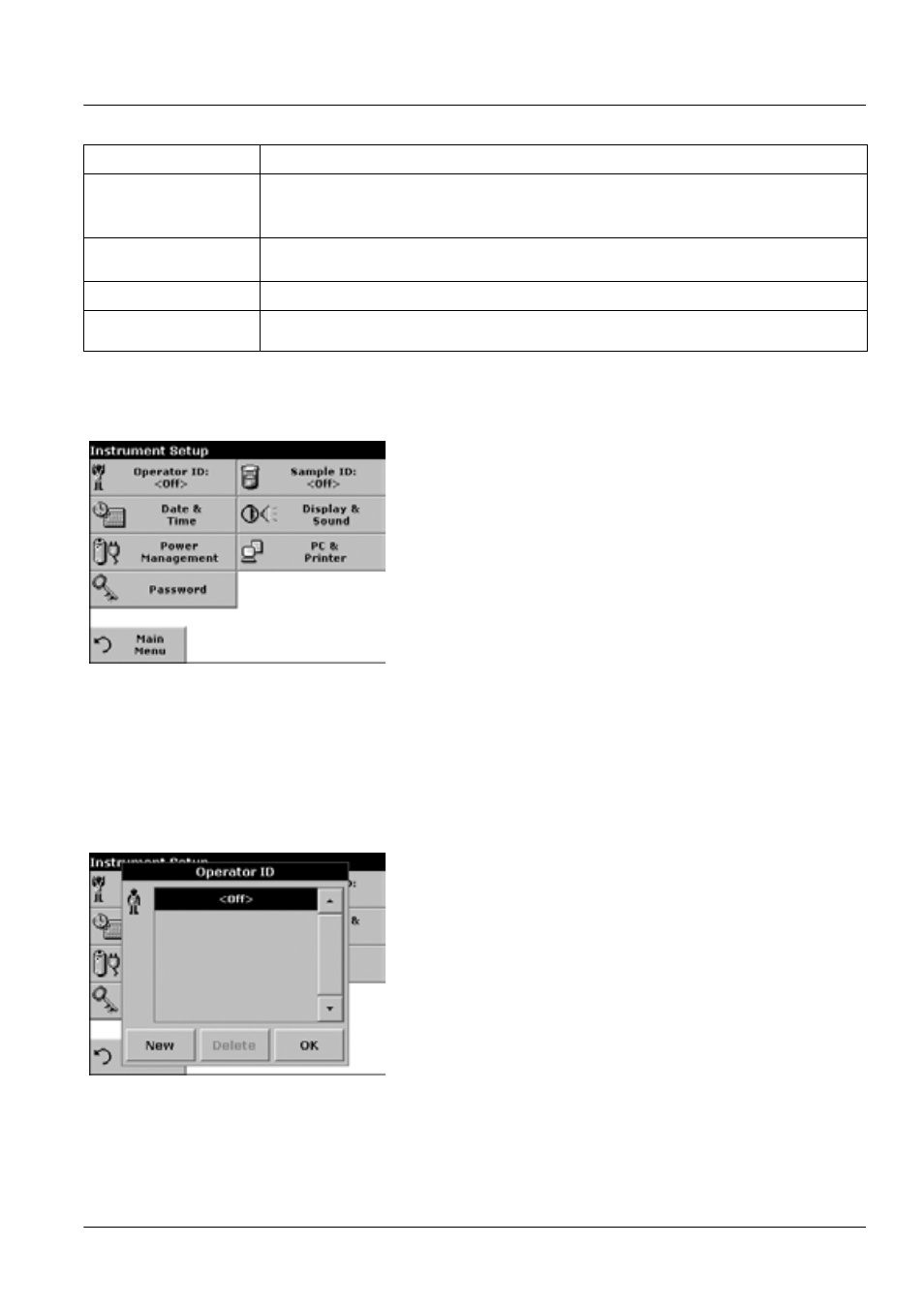 2 instrument setup mode, 1 operator id, Standard operations | Hach-Lange DR 2800 eco User Manual | Page 31 / 130