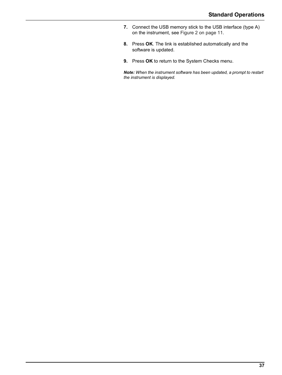 Standard operations | Hach-Lange DR2800 eco User Manual | Page 37 / 64