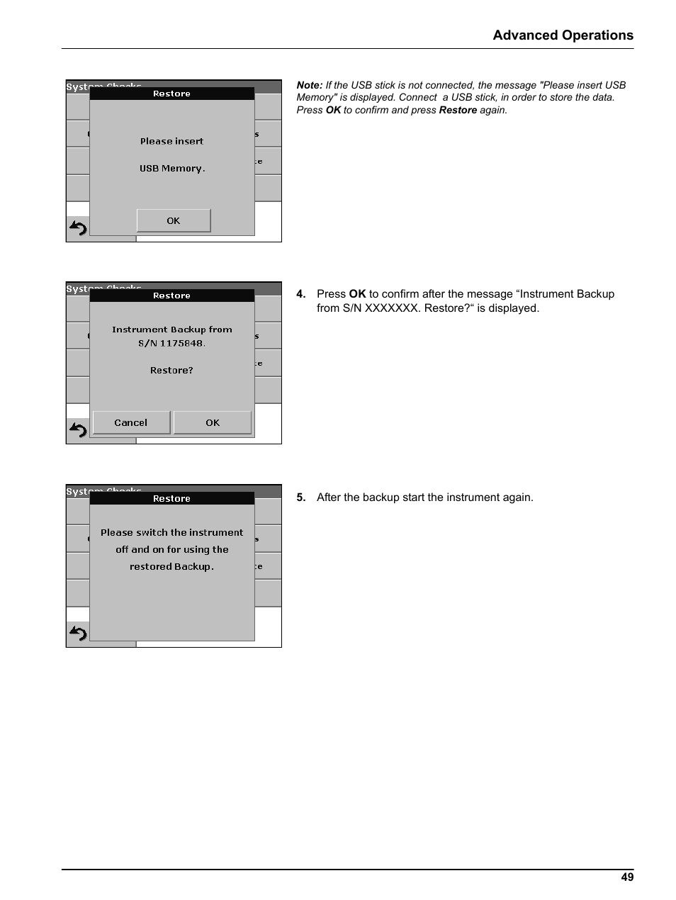 Advanced operations | Hach-Lange DR2800 eco User Manual | Page 49 / 64