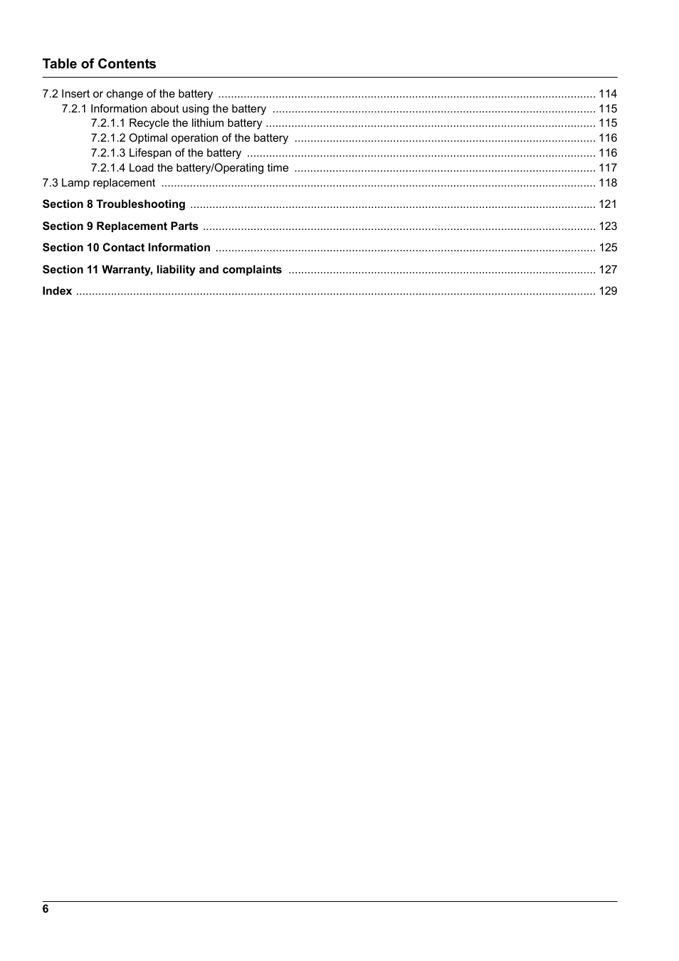 Hach-Lange DR2800 eco User Manual | Page 6 / 130