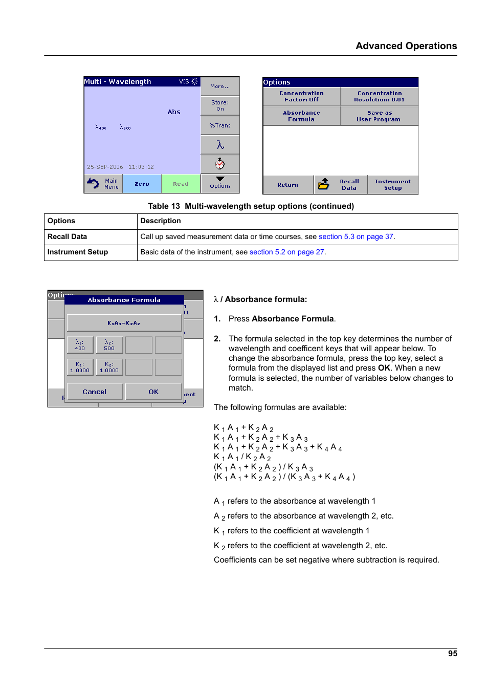 Advanced operations | Hach-Lange DR2800 eco User Manual | Page 95 / 130