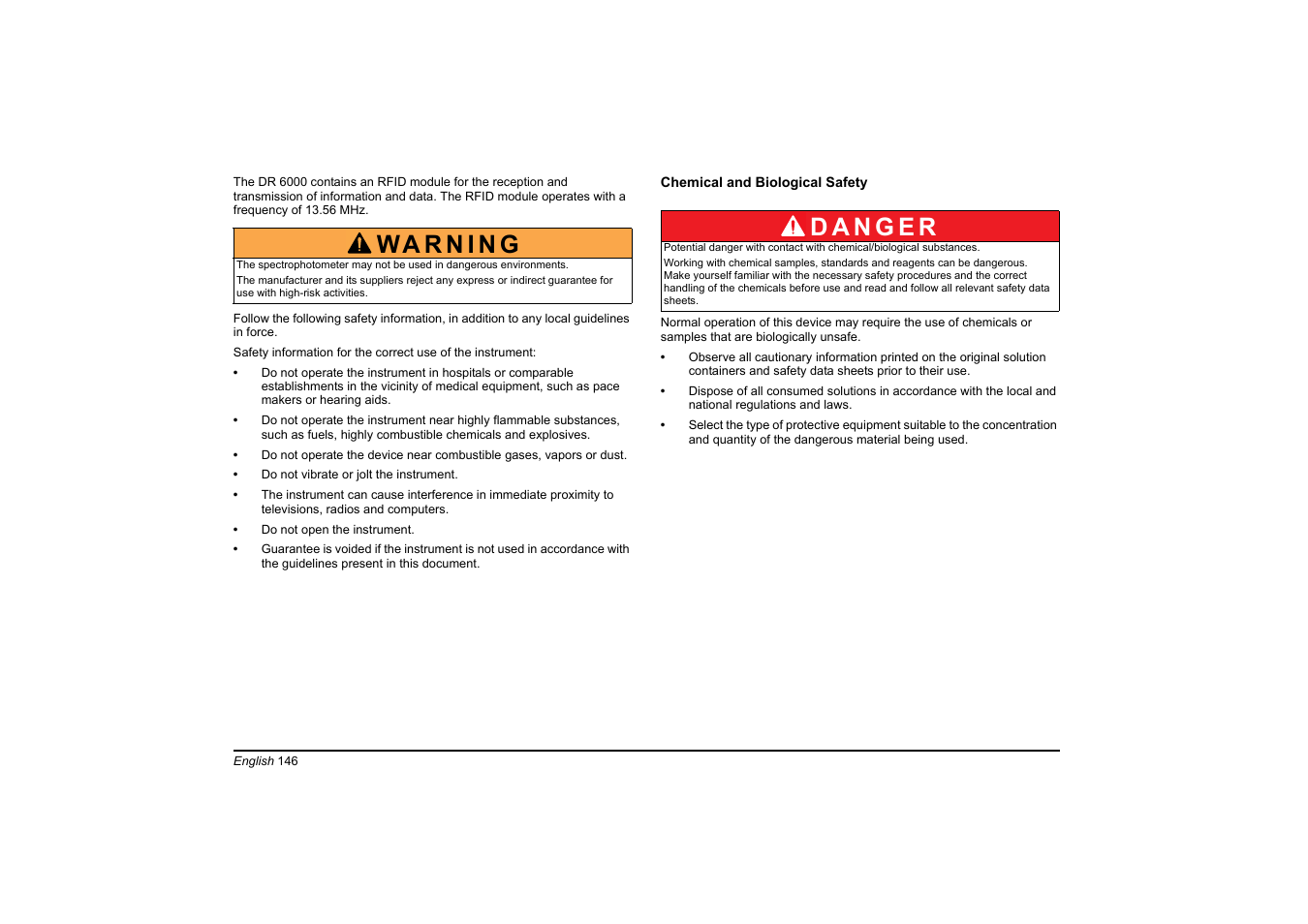 Hach-Lange DR 6000 Basic User Manual User Manual | Page 146 / 618