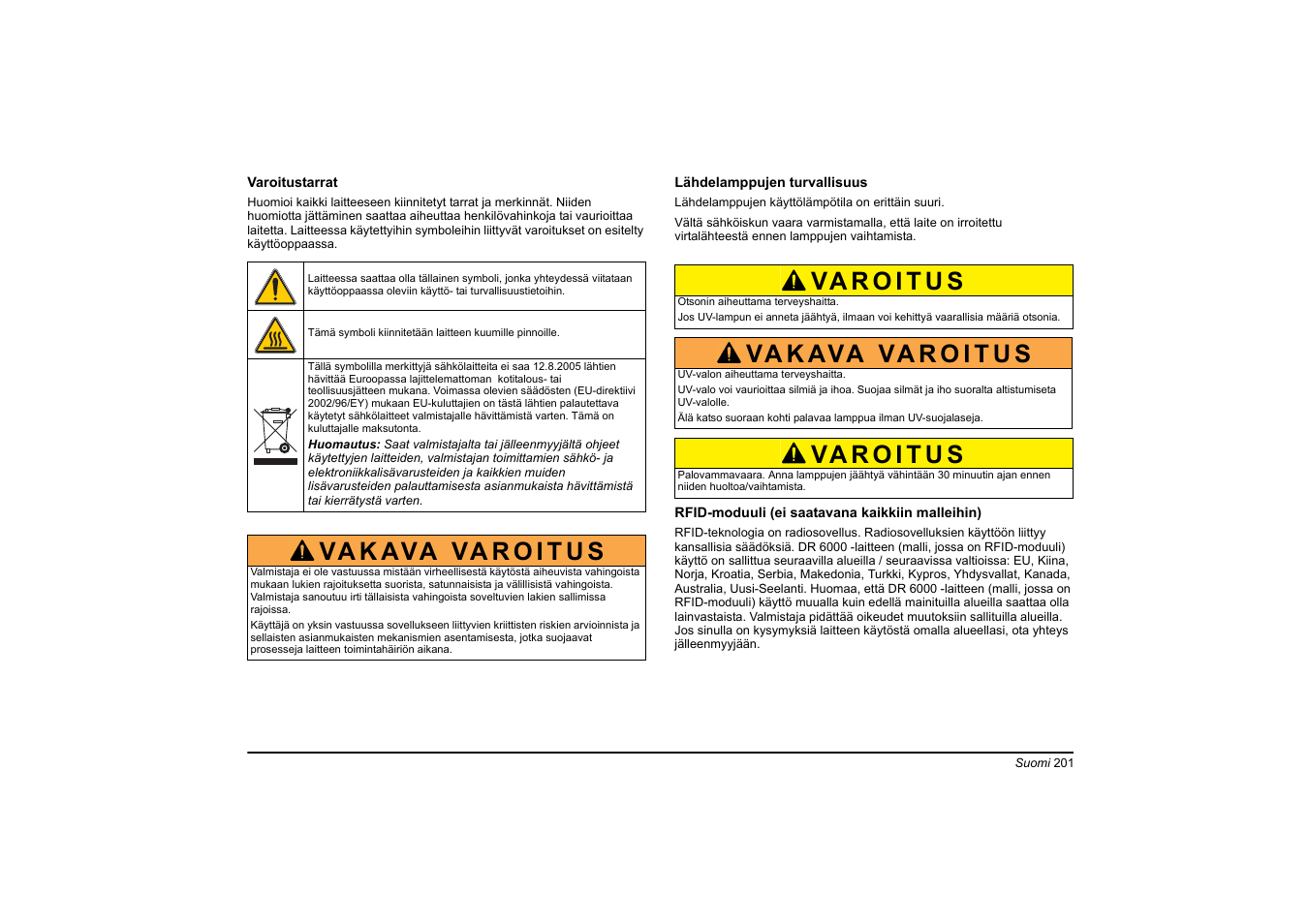Hach-Lange DR 6000 Basic User Manual User Manual | Page 201 / 618