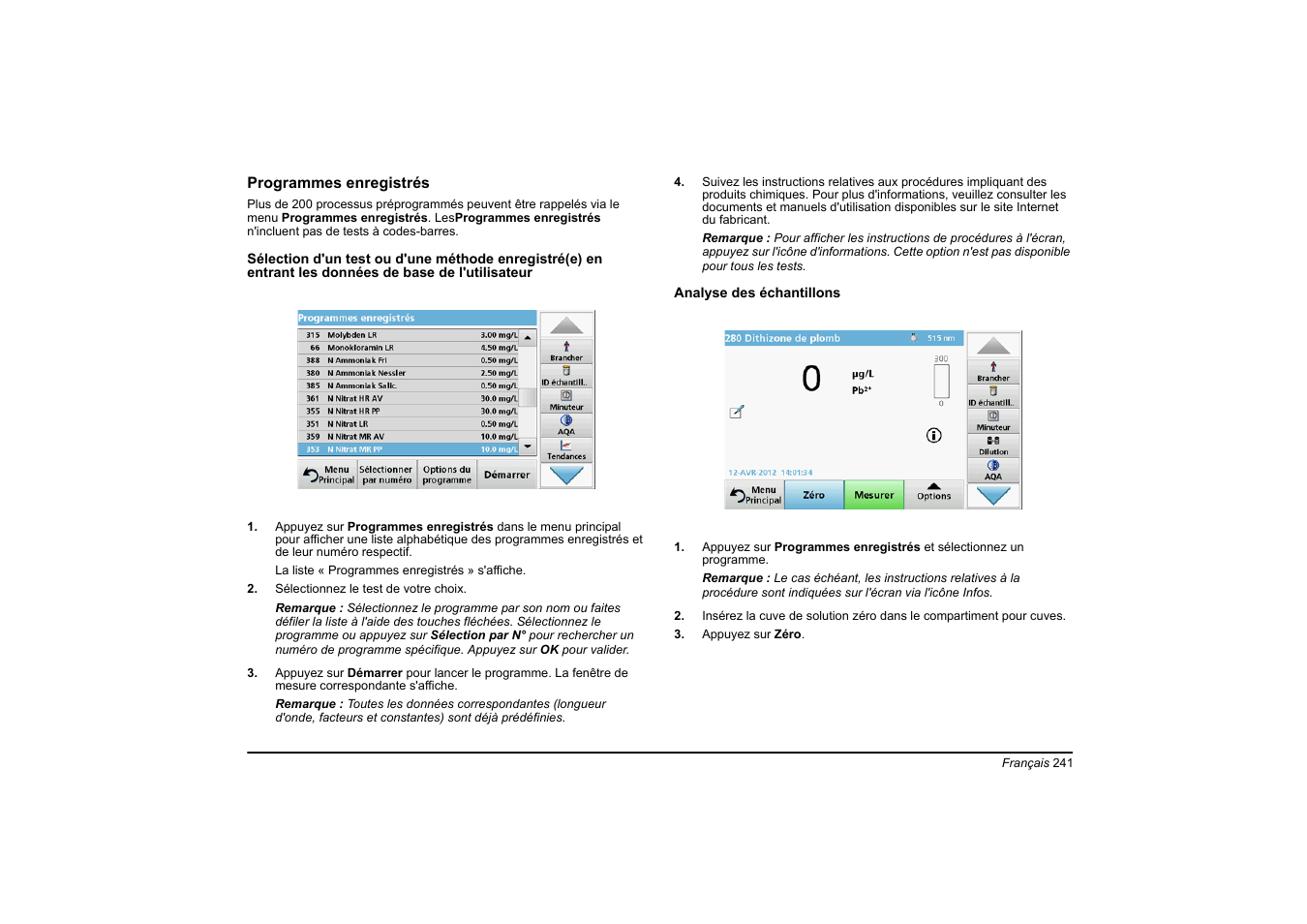 Hach-Lange DR 6000 Basic User Manual User Manual | Page 241 / 618