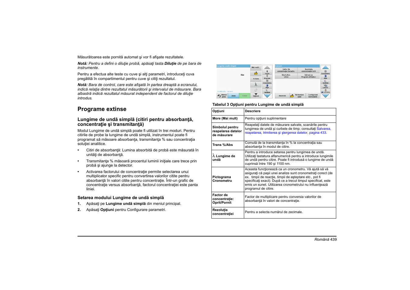 Programe extinse | Hach-Lange DR 6000 Basic User Manual User Manual | Page 439 / 618