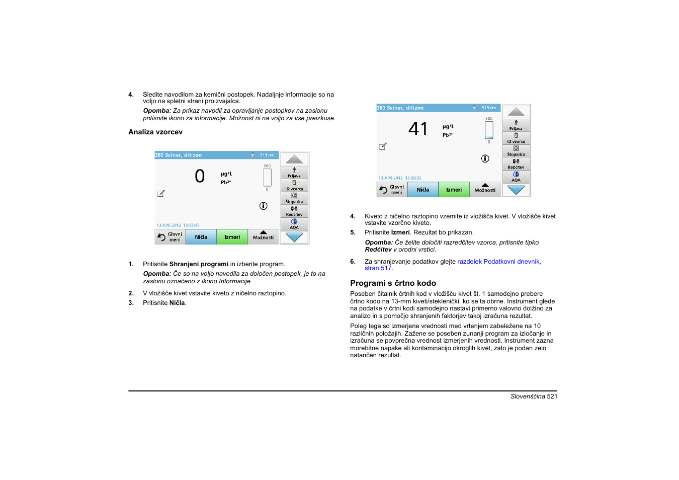 Hach-Lange DR 6000 Basic User Manual User Manual | Page 521 / 618
