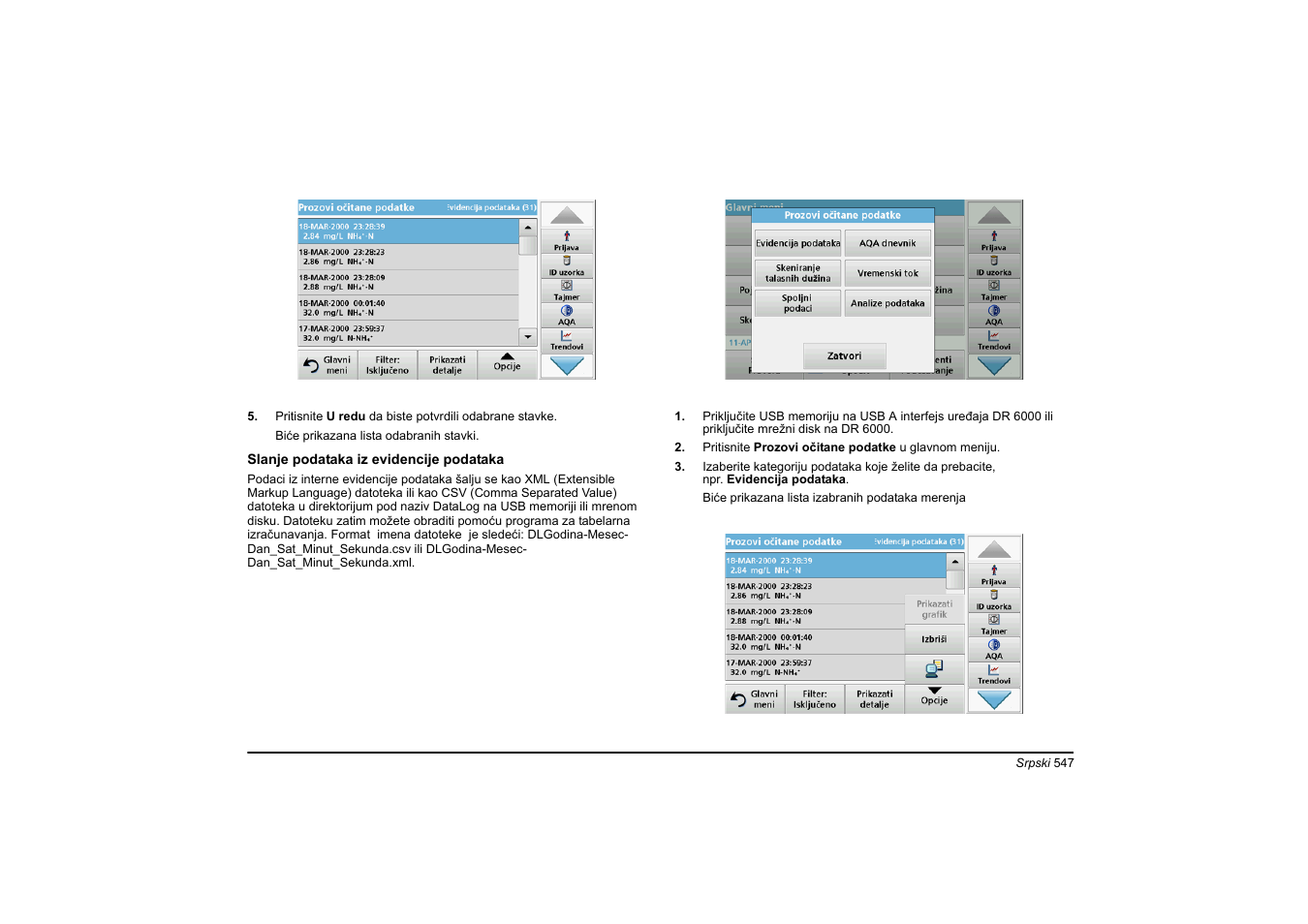 Hach-Lange DR 6000 Basic User Manual User Manual | Page 547 / 618