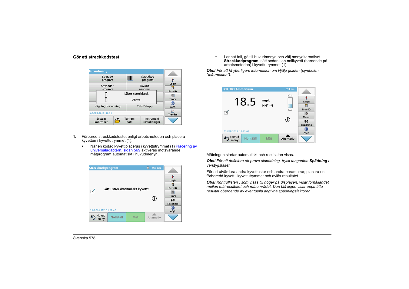 Hach-Lange DR 6000 Basic User Manual User Manual | Page 578 / 618