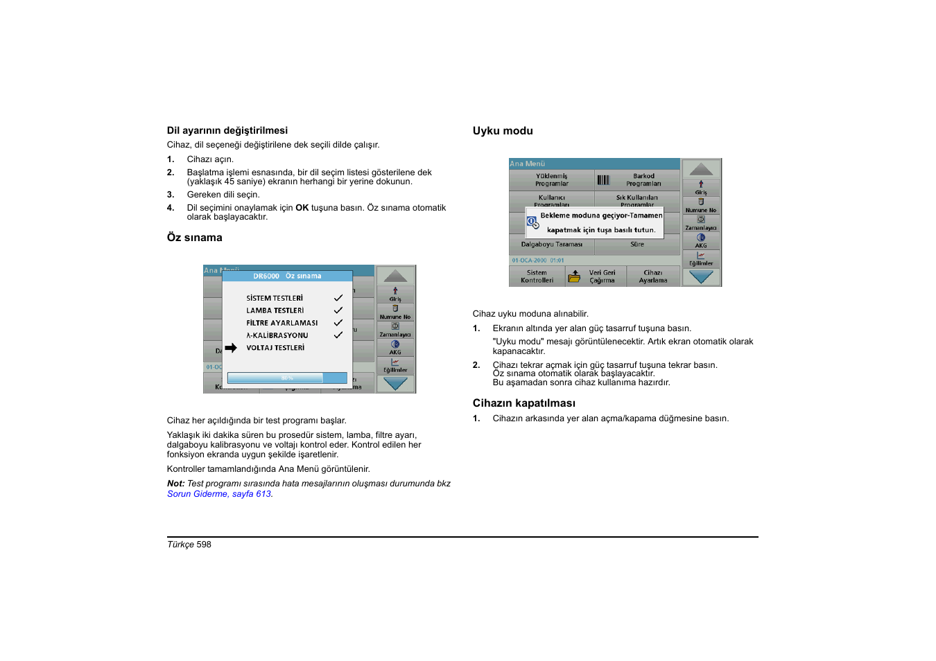 Hach-Lange DR 6000 Basic User Manual User Manual | Page 598 / 618