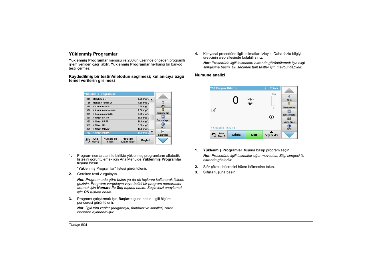 Hach-Lange DR 6000 Basic User Manual User Manual | Page 604 / 618