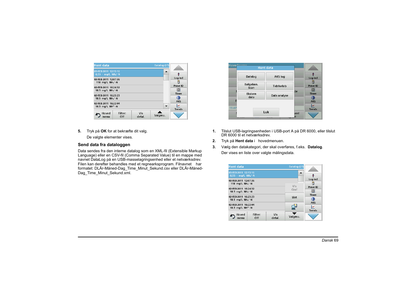 Hach-Lange DR 6000 Basic User Manual User Manual | Page 69 / 618