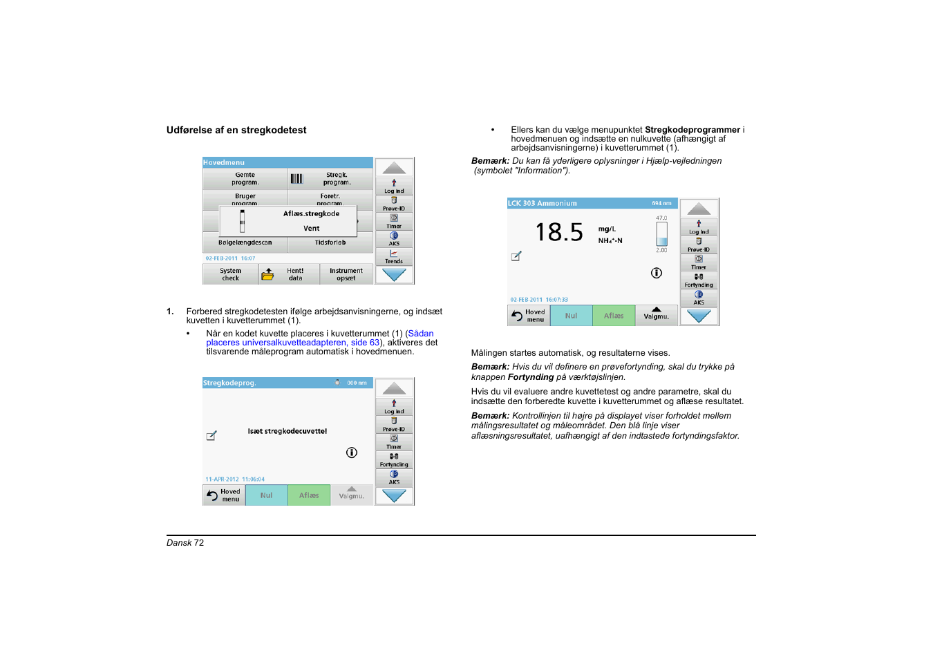 Hach-Lange DR 6000 Basic User Manual User Manual | Page 72 / 618