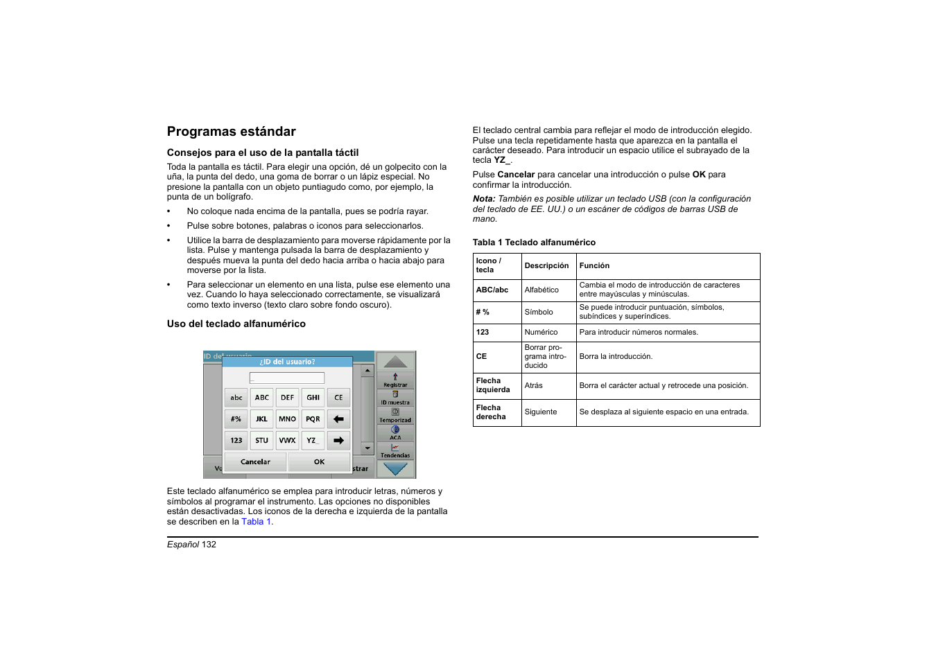 Programas estándar | Hach-Lange DR 3900 Basic User Manual User Manual | Page 132 / 422