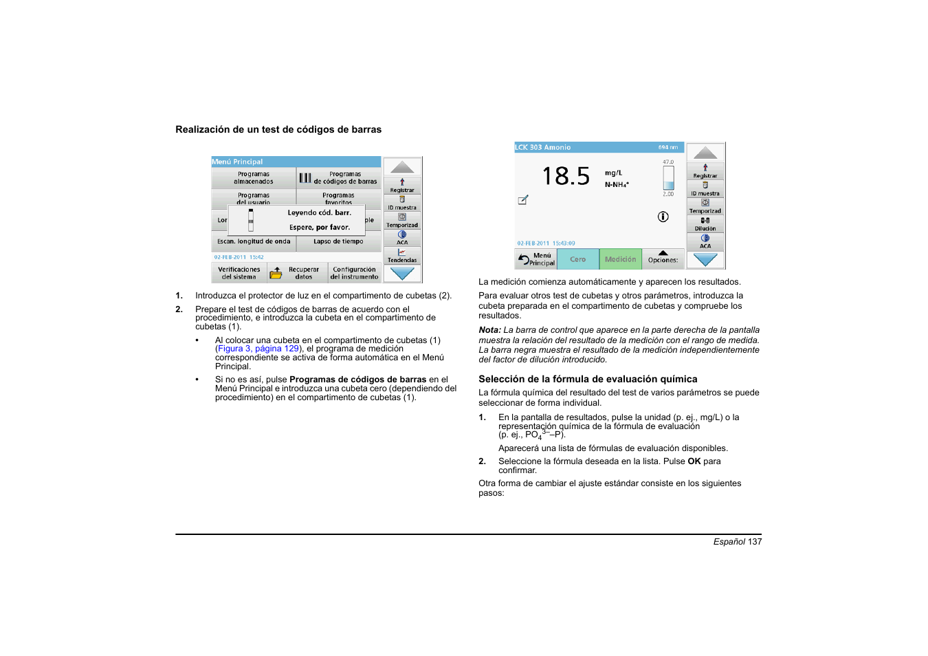 Hach-Lange DR 3900 Basic User Manual User Manual | Page 137 / 422