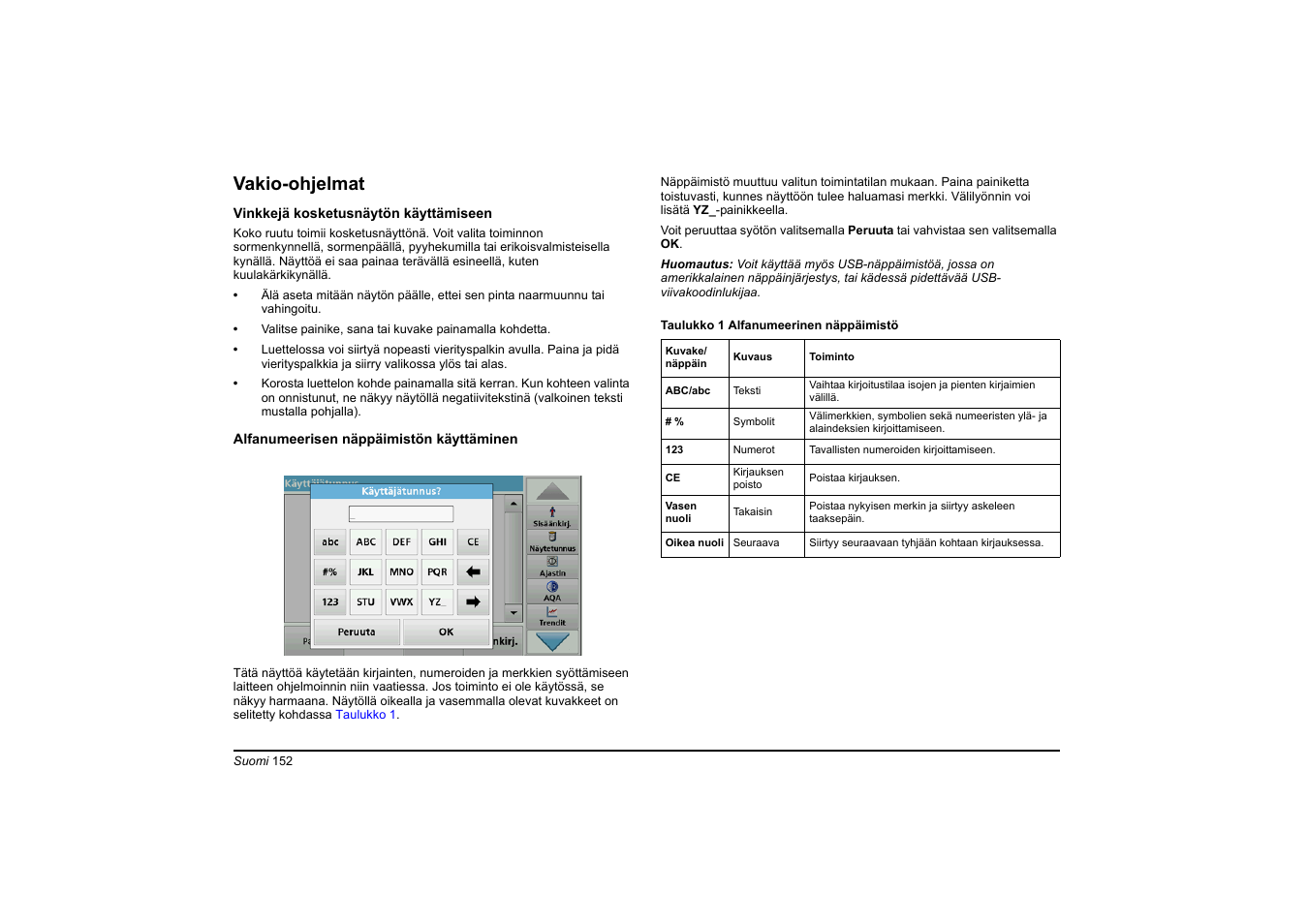 Vakio-ohjelmat | Hach-Lange DR 3900 Basic User Manual User Manual | Page 152 / 422