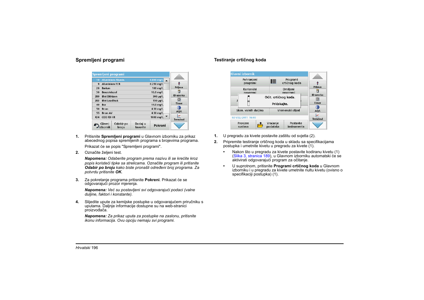 Hach-Lange DR 3900 Basic User Manual User Manual | Page 196 / 422